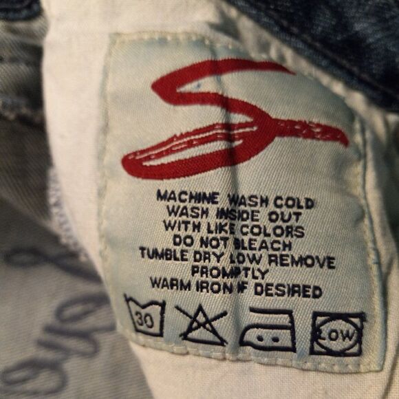 Seven7 Permium Embroidered Back Pockets and Upper Leg Jean - Picture 5 of 12